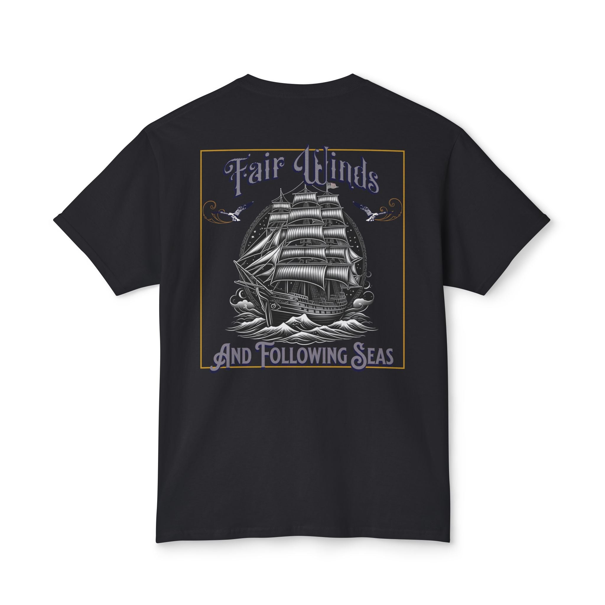 Fair Winds Graphic Tee for Naval Adventure Lovers - Phoenix Wear SATX - Phoenix Wear SATX