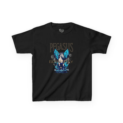 Pegasus Kids Graphic Tee for Fantasy Lovers - Phoenix Wear SATX