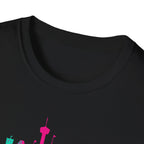 San Antonio Cityscape T-Shirt — Colorful Graffiti Fiesta Theme Tee