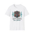 Let’s Fiesta San Antonio T-Shirt — Rose Cross Tattoo Style Fiesta Tee