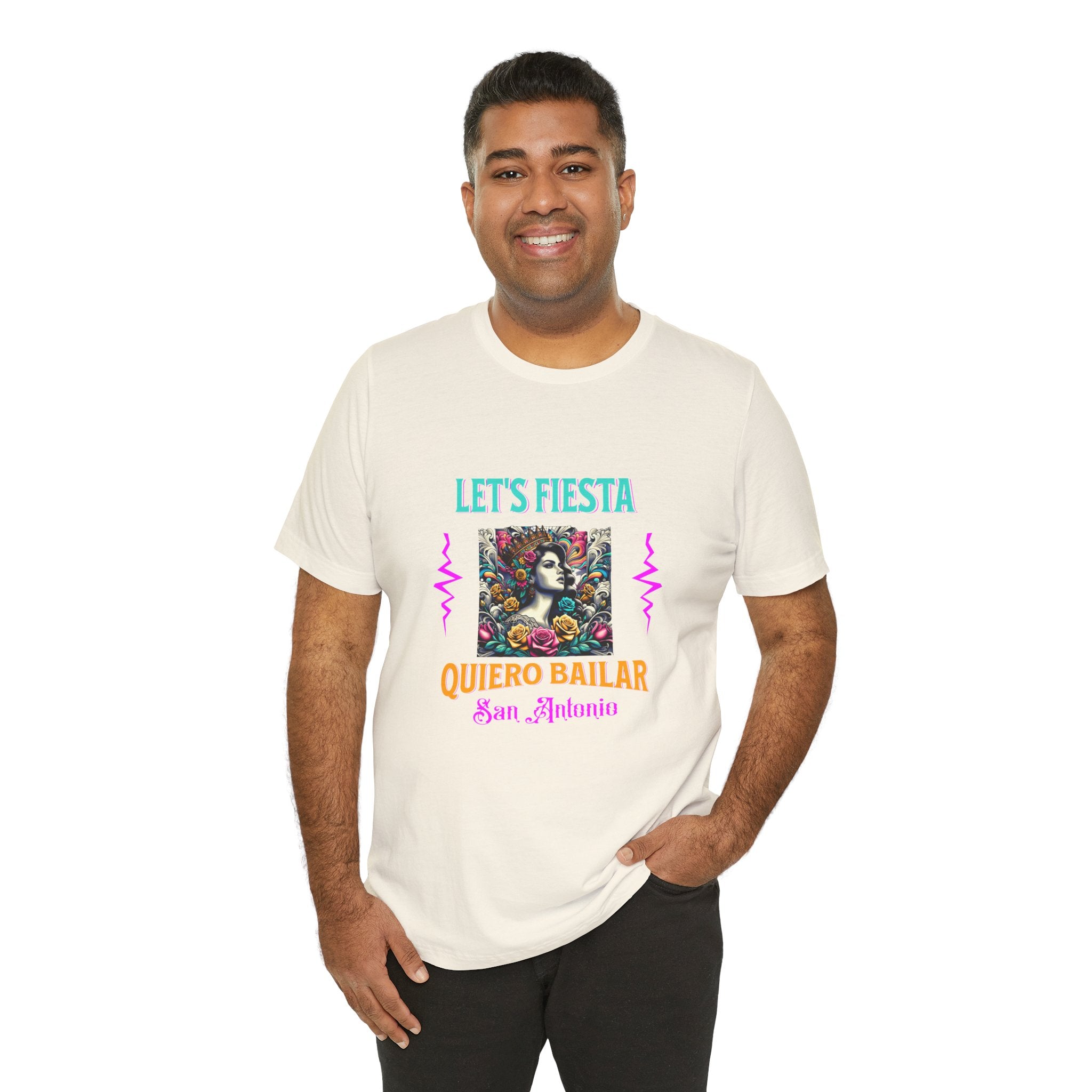 Let's Fiesta Bombshell Unisex Classic Tee – Quiero Bailar San Antonio Lightwieght