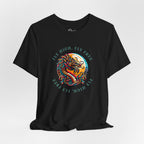 Fly High, Fly Free Dragon Tee — Vintage Sunset Graphic T-Shirt