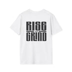 Rise and Grind Cotton T-Shirt — Motivational Graphic Tee for Hustle Mindset