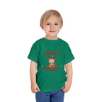 Santa's Sidekick Toddler Tee – Cute Reindeer Holiday Shirt for Kids