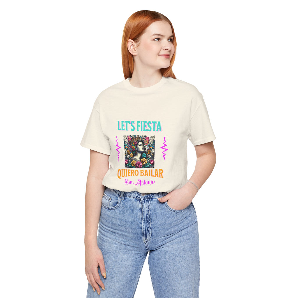 Let's Fiesta Bombshell Unisex Classic Tee – Quiero Bailar San Antonio Lightwieght