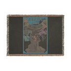 Fiesta 2026 Woven Blanket — Vintage Festival Poster Throw