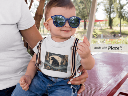 Infant Fine Jersey Tee Baby Bear