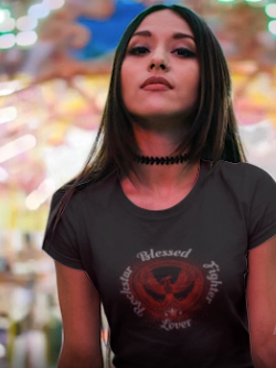 Blessed Tee Slim Fit for Music Lovers - Phoenix Wear SATX