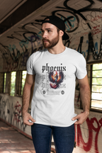 Phoenix Graphic Unisex Softstyle T-Shirt – Edgy, Stylish Apparel for Everyday Wear