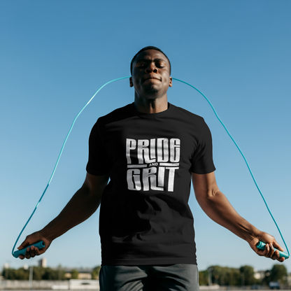 Pride and Grit T-Shirt — Bold Motivational Graphic Tee