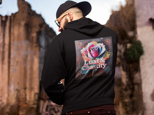 Lust & Chastity Rose Full Zip Hoodie — 7 Deadly Sins Limited Collection
