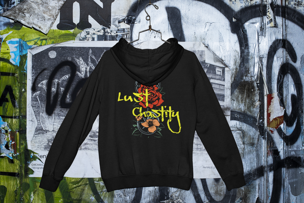 7 Deadly Sins 'Lust vs Chastity' Floral Zip Hoodie