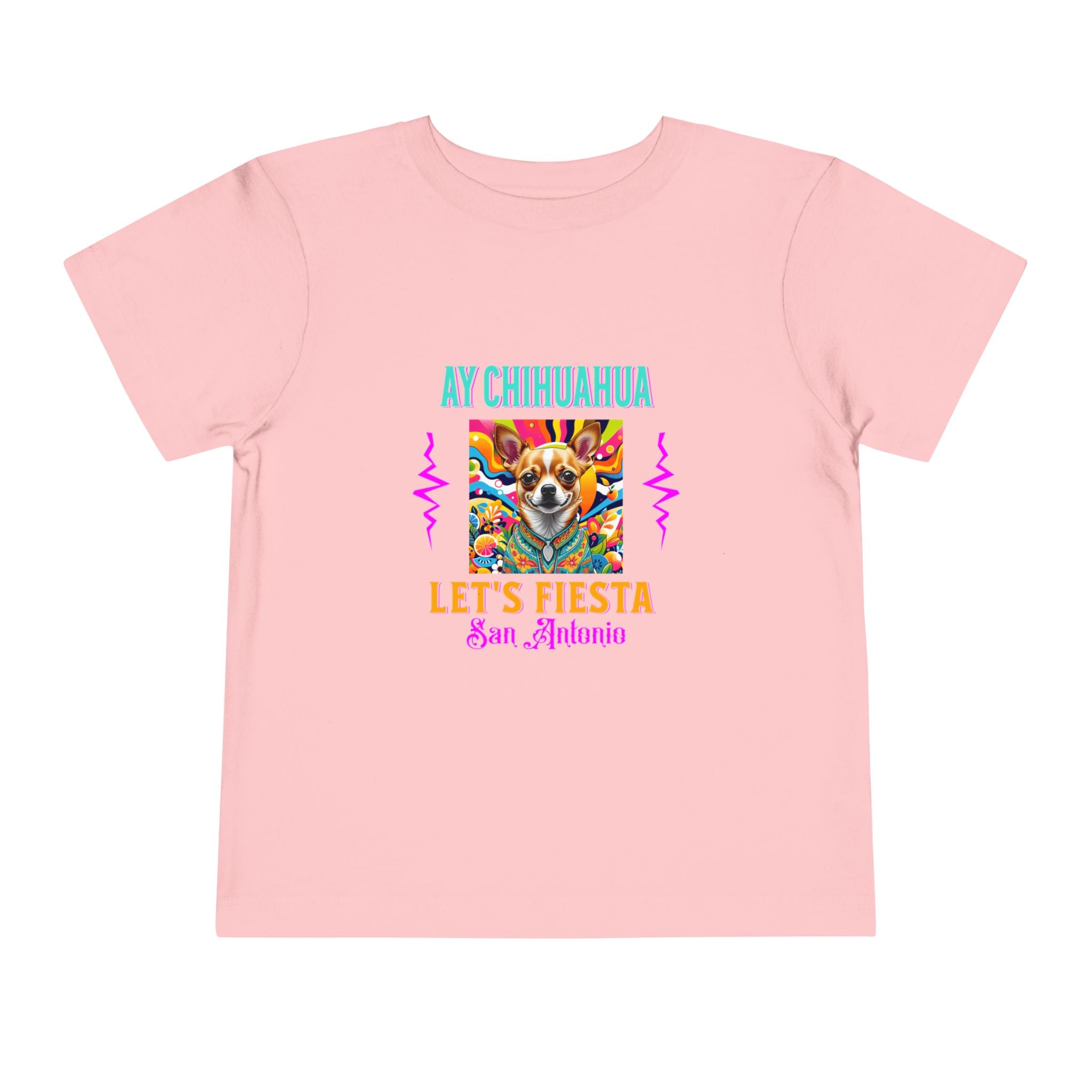 Toddler Fiesta Tee - 'Ay Chihuahua' San Antonio Design