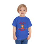 Santa's Sidekick Toddler Tee – Cute Reindeer Holiday Shirt for Kids