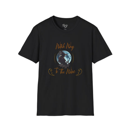 Witch Way to the Wine Original Unisex Softstyle T-Shirt