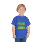 Toddler Tee - "Summer Vibes" Retro Gradient Kids T-Shirt
