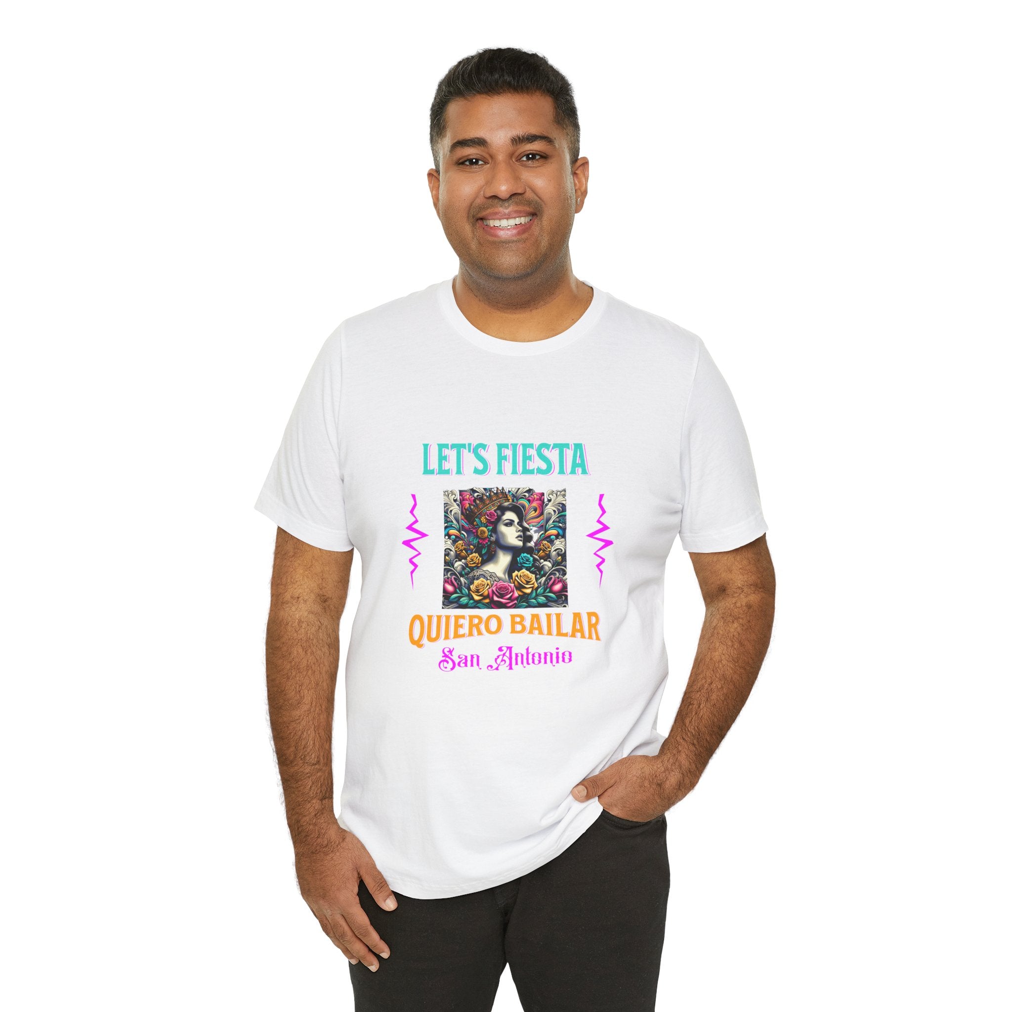 Let's Fiesta Bombshell Unisex Classic Tee – Quiero Bailar San Antonio Lightwieght