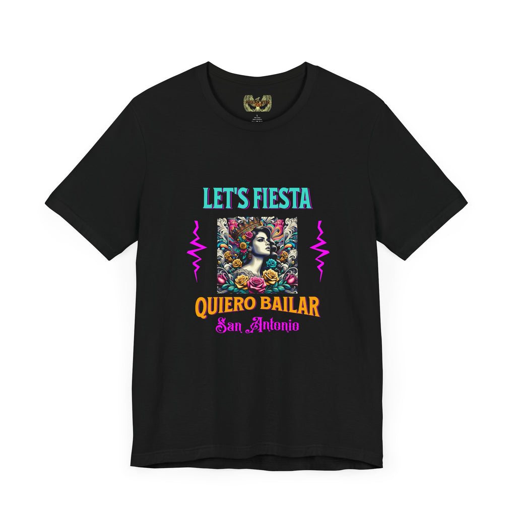 Let's Fiesta Bombshell Unisex Classic Tee – Quiero Bailar San Antonio Lightwieght