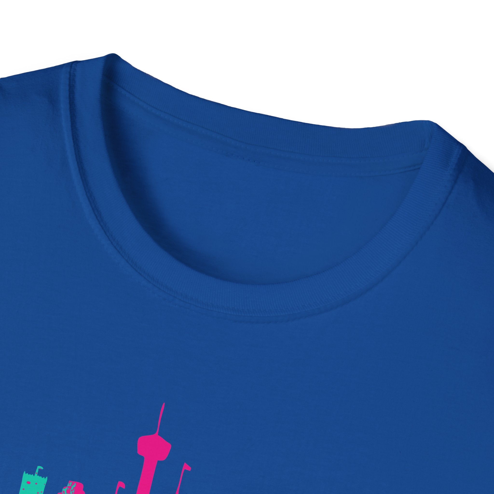 San Antonio Cityscape T-Shirt — Colorful Graffiti Fiesta Theme Tee