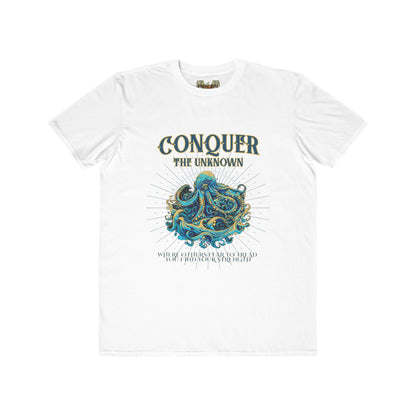The Kraken Conquer the Unknown Tee for Navy Folklore Lovers - Phoenix Wear SATX