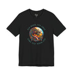 Fly High, Fly Free Dragon Tee — Vintage Sunset Graphic T-Shirt
