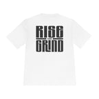 Rise and Grind Moisture-Wicking Tee — Motivational Workout T-Shirt
