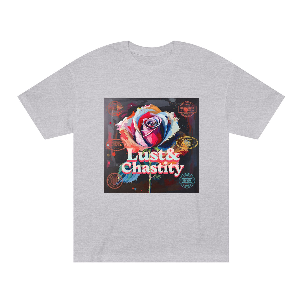 Lust & Chastity Rose Graphic Tee — 7 Deadly Sins Collection