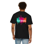 San Antonio Skyline Graffiti T-Shirt — Colorful Cityscape Tee