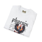 Phoenix Graphic Unisex Softstyle T-Shirt – Edgy, Stylish Apparel for Everyday Wear
