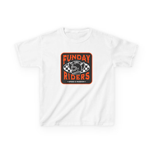 Kids Funday Riders Tee - Fun Graphic Tee for Boys and Girls