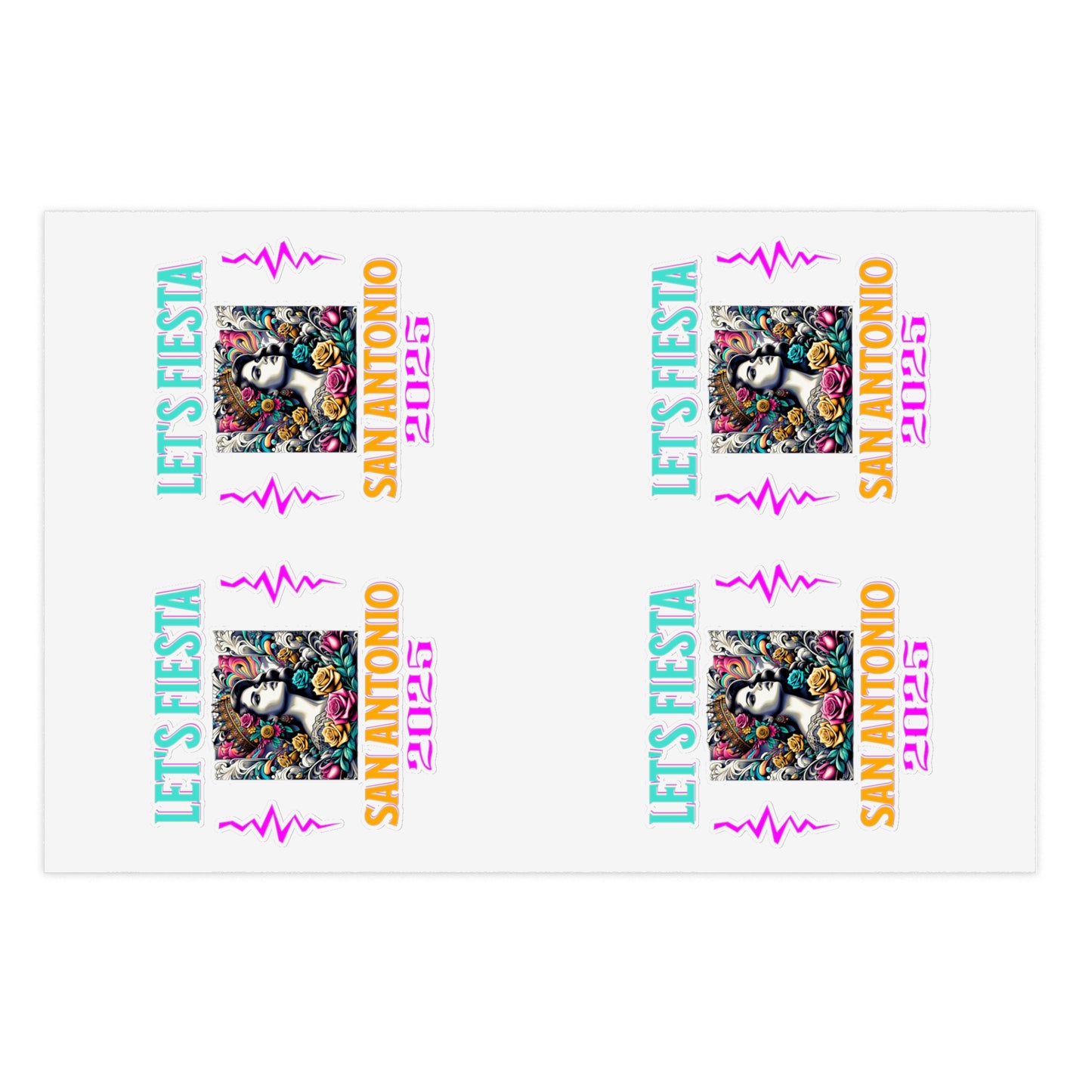 Colorful Sticker Sheets for Crafting & Decor | Let's Fiesta Collection
