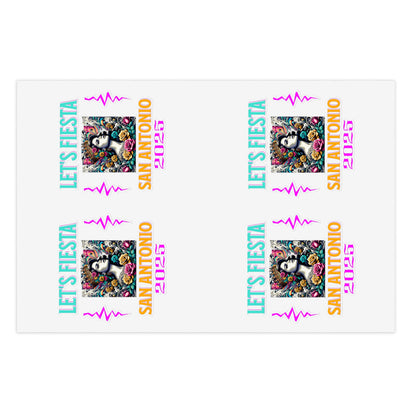 Colorful Sticker Sheets for Crafting & Decor | Let's Fiesta Collection
