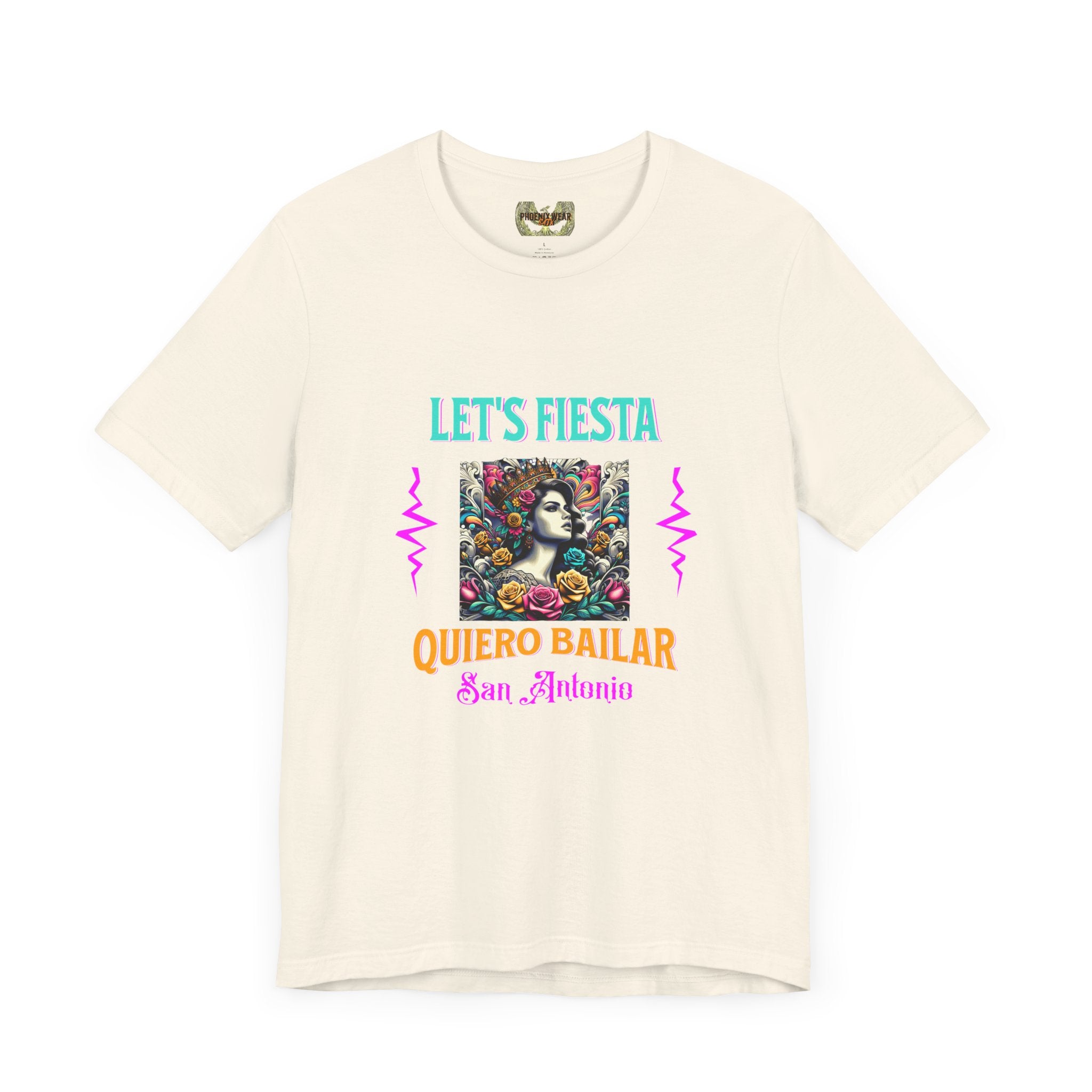 Let's Fiesta Bombshell Unisex Classic Tee – Quiero Bailar San Antonio Lightwieght