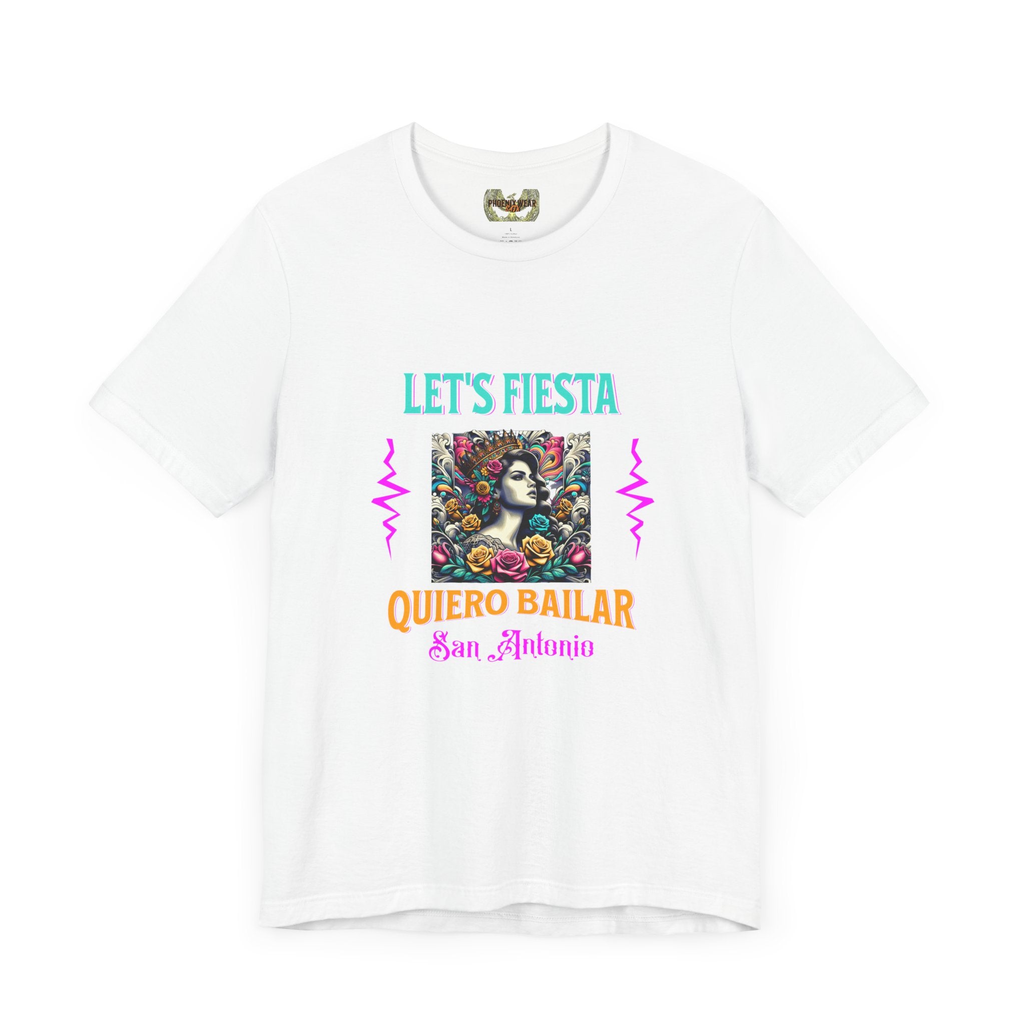 Let's Fiesta Bombshell Unisex Classic Tee – Quiero Bailar San Antonio Lightwieght