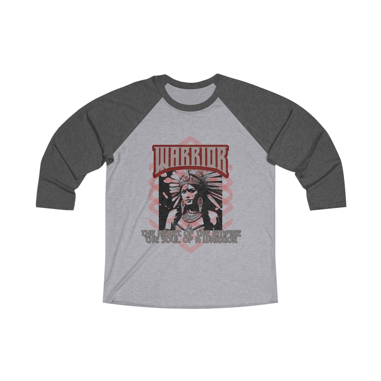 The Warrior 3\4 Raglan Tee for Fantasy Lovers - Phoenix Wear SATX