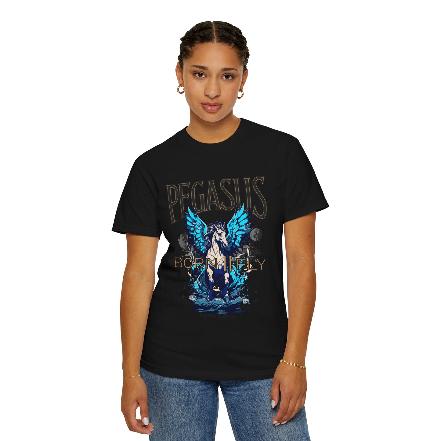 Pegasus Graphic Tee for Fantasy Lovers - Phoenix Wear SATX