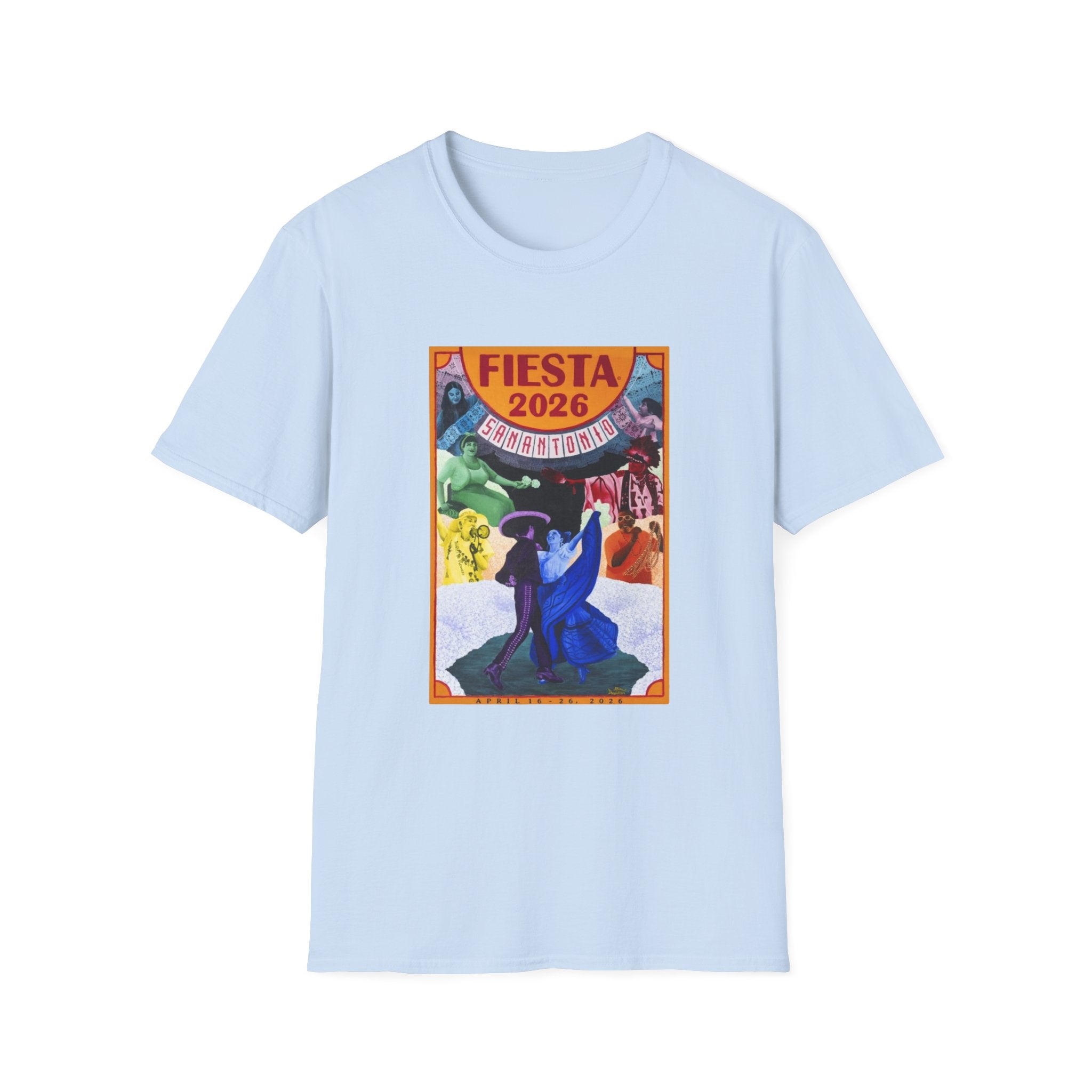 San Antonio Fiesta T-Shirt (Unisex Gildan)