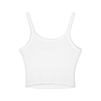 Fiesta Love Crop Tank — "Love to Fiesta" Women's Spaghetti Strap Tank