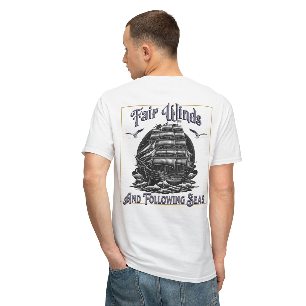 Fair Winds Graphic Tee for Naval Adventure Lovers - Phoenix Wear SATX - Phoenix Wear SATX