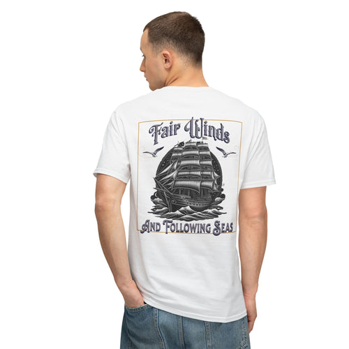 Fair Winds Graphic Tee for Naval Adventure Lovers - Phoenix Wear SATX - Phoenix Wear SATX