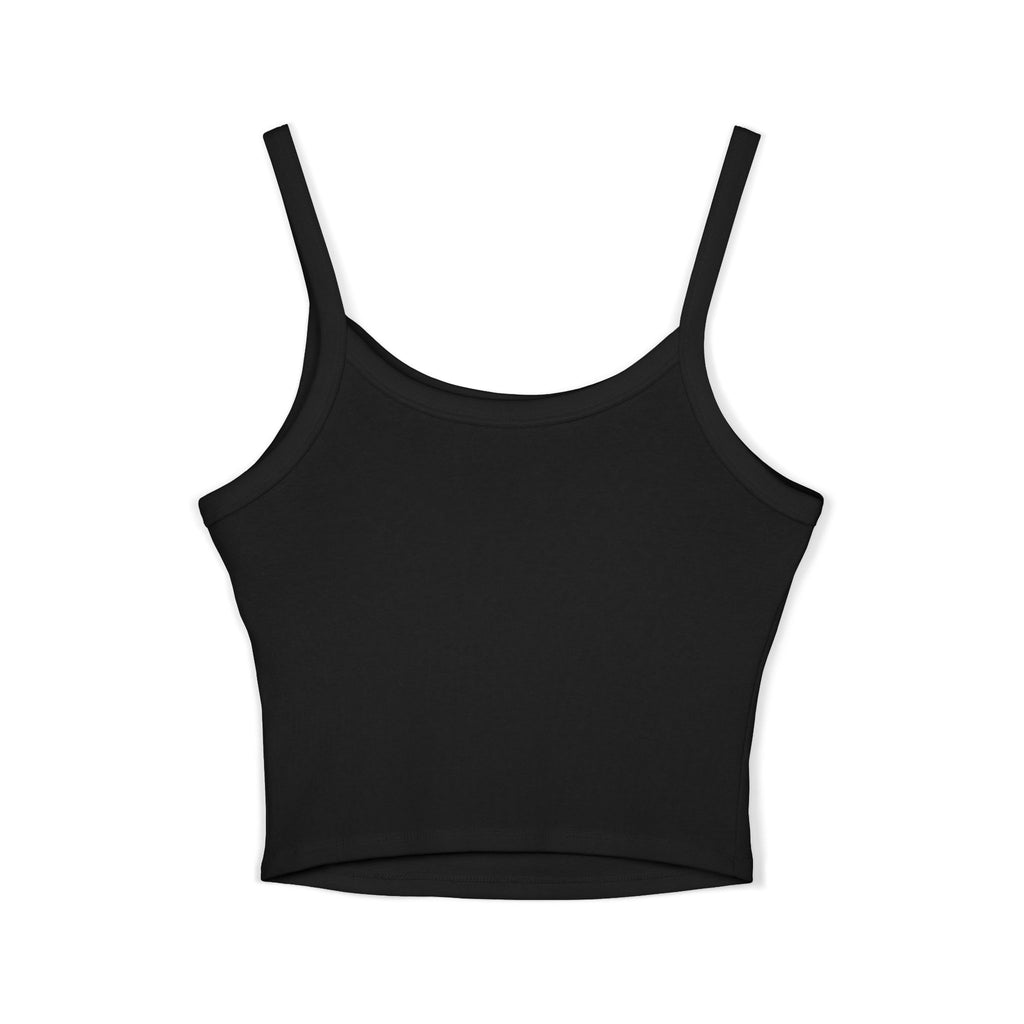 Fiesta Love Crop Tank — "Love to Fiesta" Women's Spaghetti Strap Tank