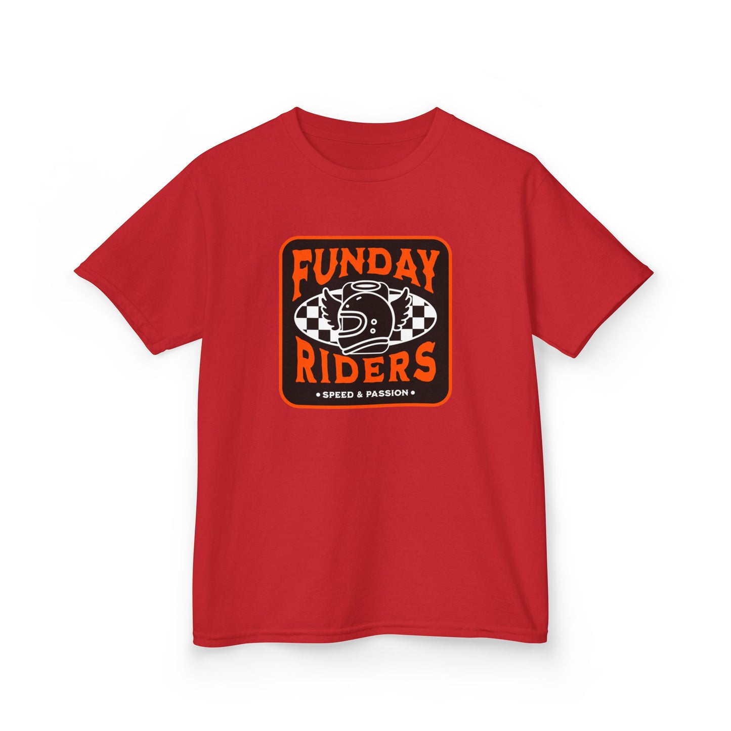 Kids Funday Riders Tee - Fun Graphic Tee for Boys and Girls