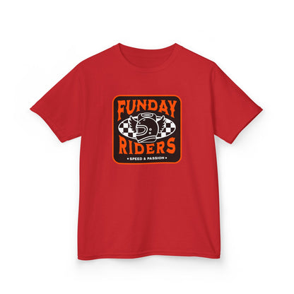 Kids Funday Riders Tee - Fun Graphic Tee for Boys and Girls