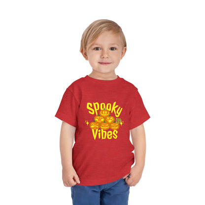 Spooky Vibes Toddler Halloween Tee