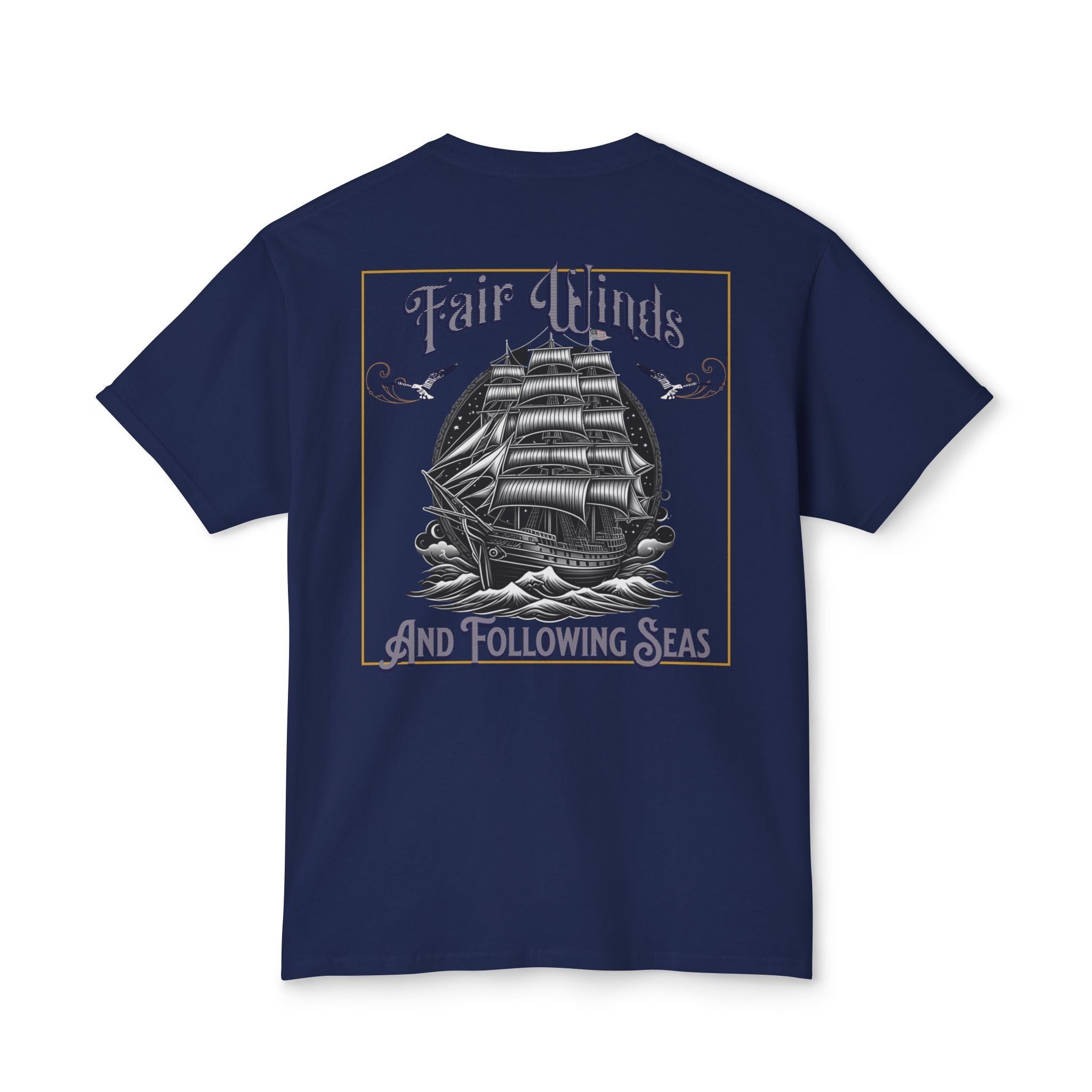 Fair Winds Graphic Tee for Naval Adventure Lovers - Phoenix Wear SATX - Phoenix Wear SATX