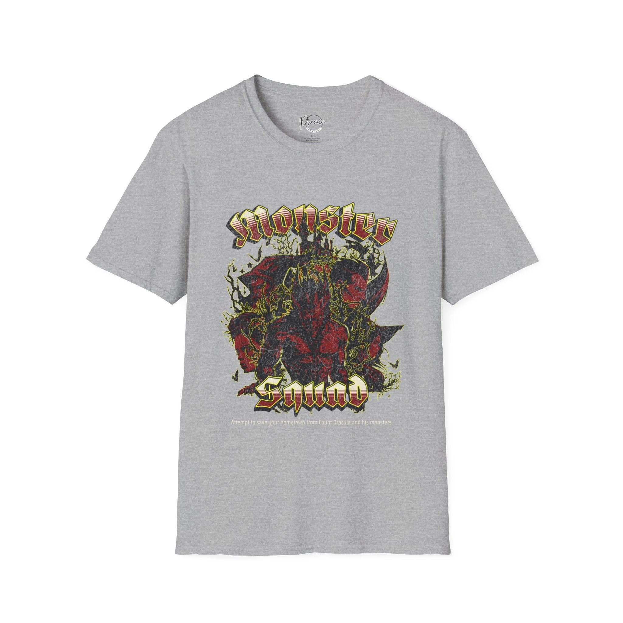 Monsters Squad  T-Shirt Halloween Apparel, Gift for Monster Lovers