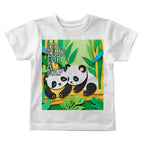 Baby Tee Shirt - "Little Napping Panda's" - Phoenix Wear SATX