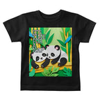 Baby Tee Shirt - "Little Napping Panda's" - Phoenix Wear SATX