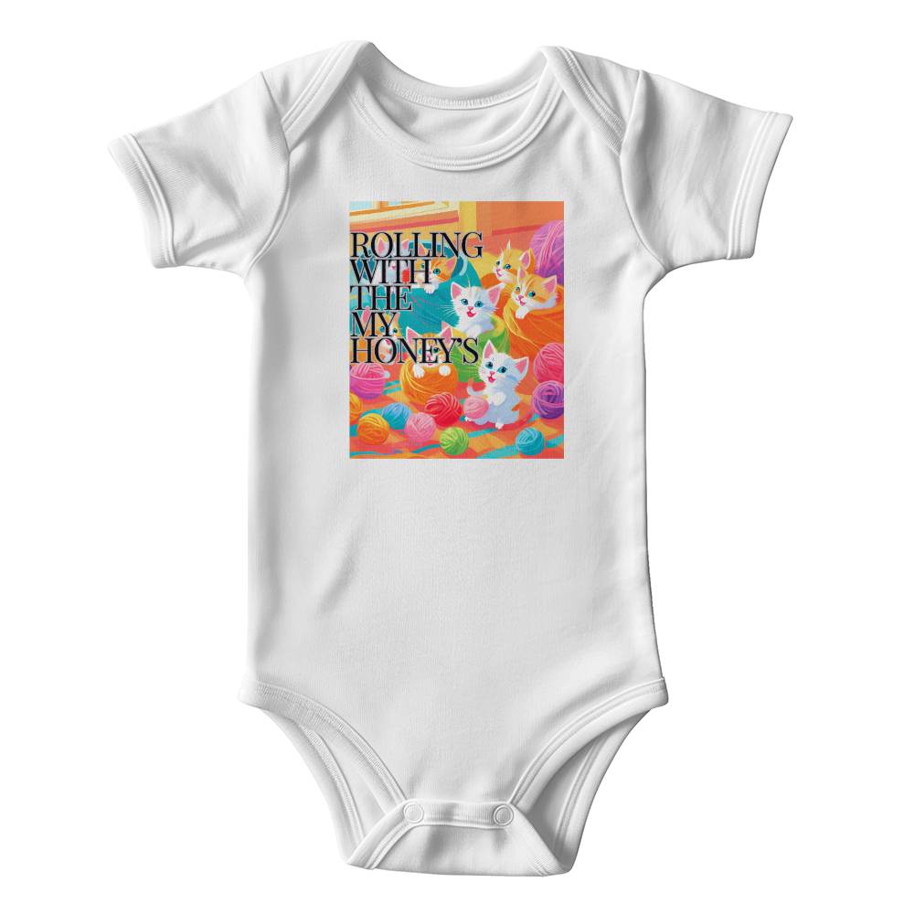 Kitten Onesie "Rolling with my Honey's" - Phoenix Wear SATX