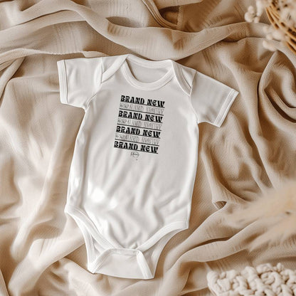 Baby Onesie "Brand New"